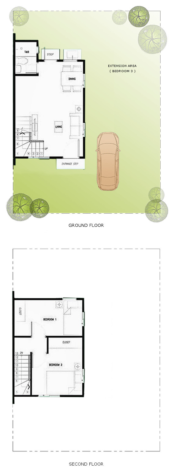 Aliyah Floor Plan House and Lot in Ormoc