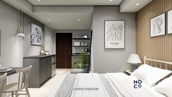 North Commons studio - Condo for Sale in North Caloocan (Tower 1) North Commons